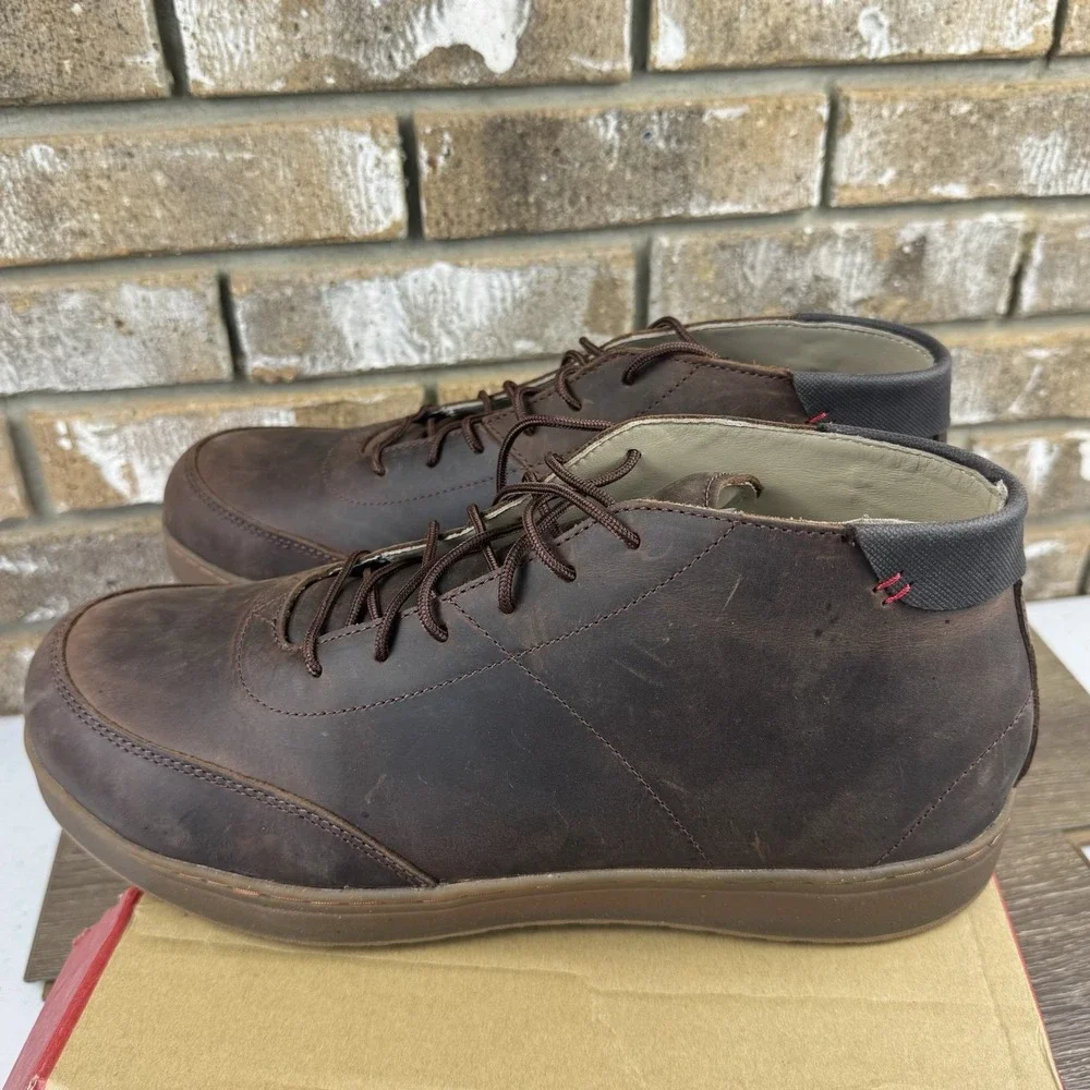 Red Wing Draftsmith 2180 Men's Aluminum Toe Chucka Brown Leather Sz 13 E2 Work